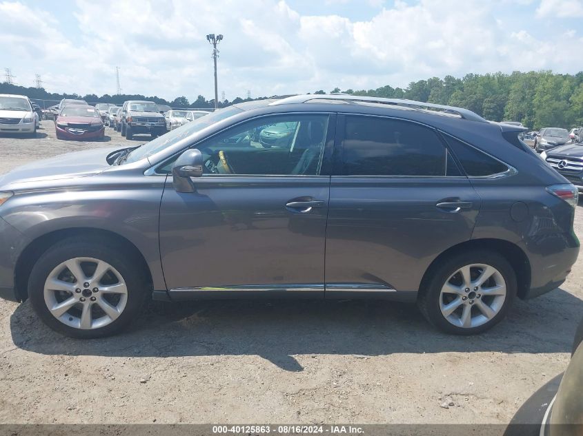 2012 Lexus Rx 350 VIN: 2T2ZK1BA5CC072184 Lot: 40125863