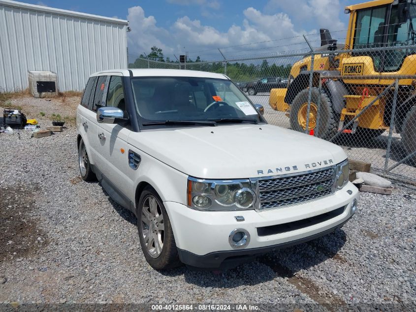 2006 Land Rover Range Rover Sport Hse VIN: SALSF25406A958243 Lot: 40125864