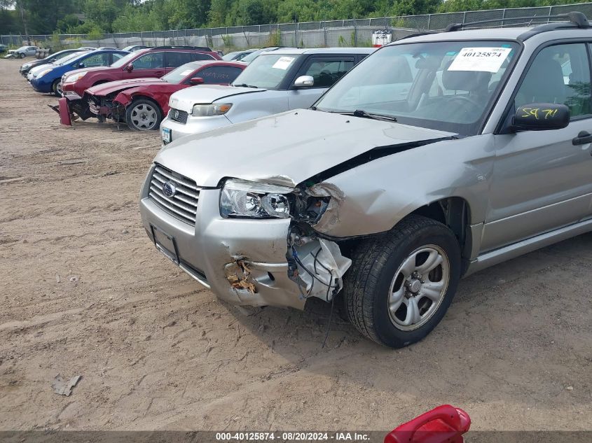 2007 Subaru Forester 2.5X VIN: JF1SG63657H743486 Lot: 40125874