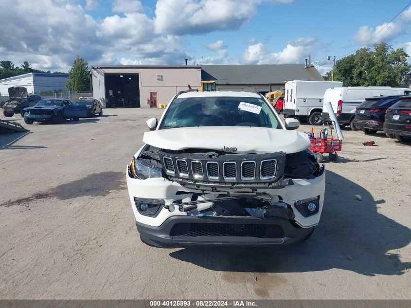 2018 Jeep Compass Latitude 4X4 VIN: 3C4NJDBB1JT455324 Lot: 40125893