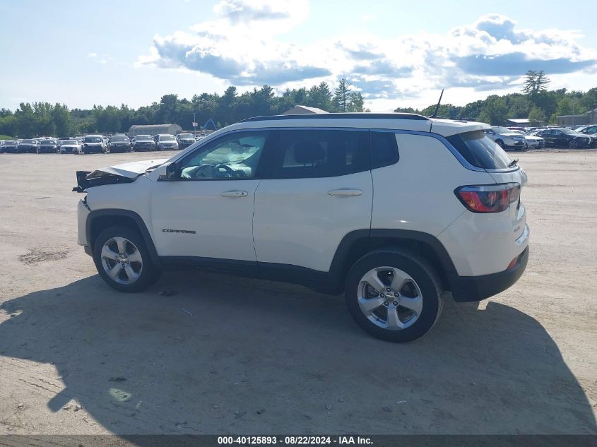 2018 Jeep Compass Latitude 4X4 VIN: 3C4NJDBB1JT455324 Lot: 40125893