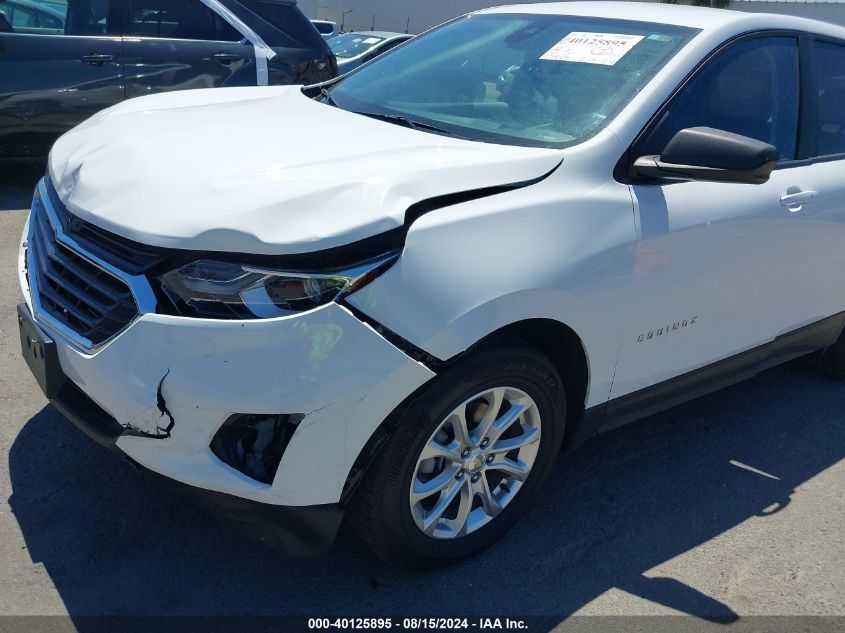 2021 Chevrolet Equinox Fwd Ls VIN: 2GNAXHEV3M6146674 Lot: 40125895