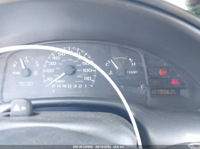 1999 Chevrolet Cavalier VIN: 3G1JC1245XS853975 Lot: 40125908