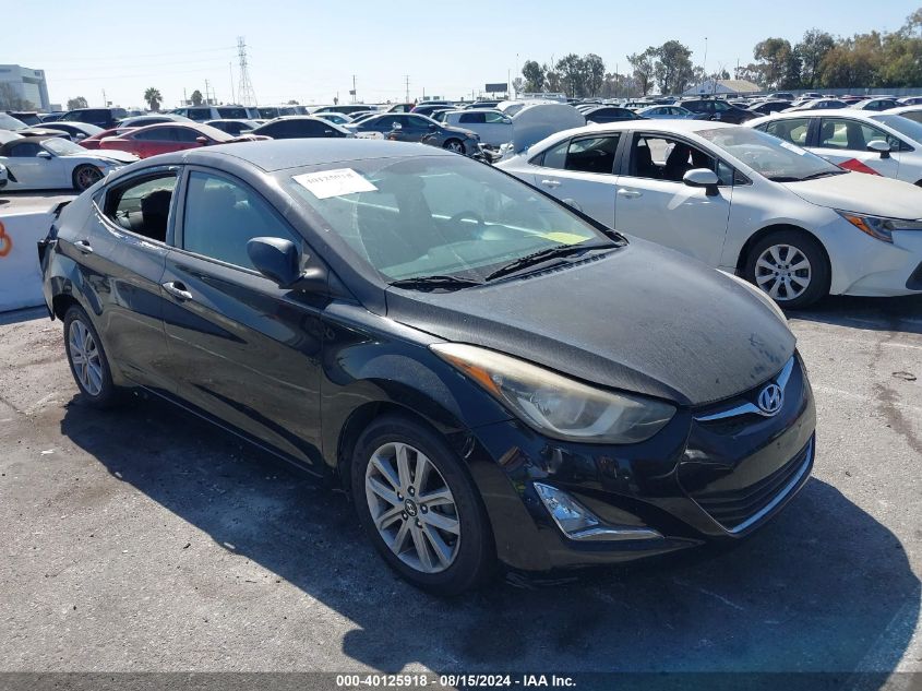 5NPDH4AE6GH769532 2016 HYUNDAI ELANTRA - Image 1