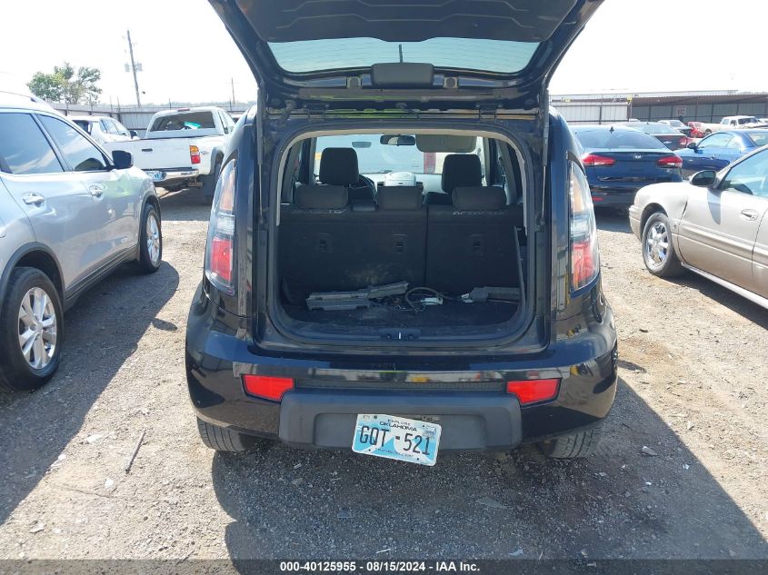 2010 Kia Soul + VIN: KNDJT2A27A7051074 Lot: 40125955