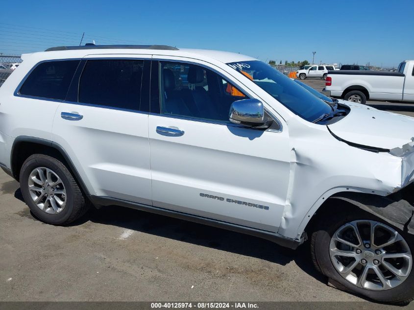 2015 Jeep Grand Cherokee Limited VIN: 1C4RJEBG1FC635277 Lot: 40125974