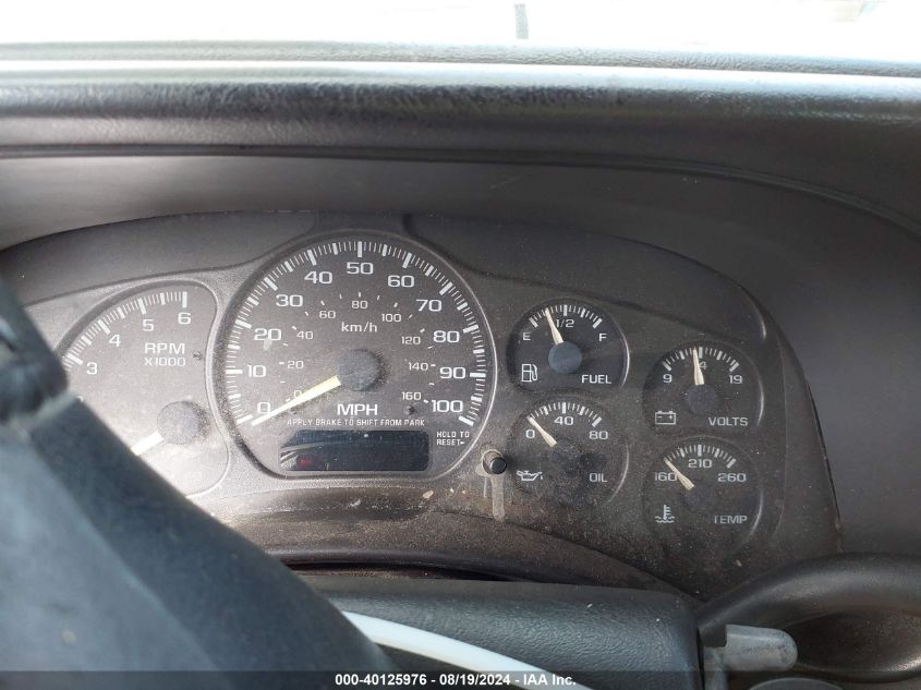 2000 Chevrolet Silverado 1500 Ls VIN: 1GCEC19W9YZ294404 Lot: 40125976