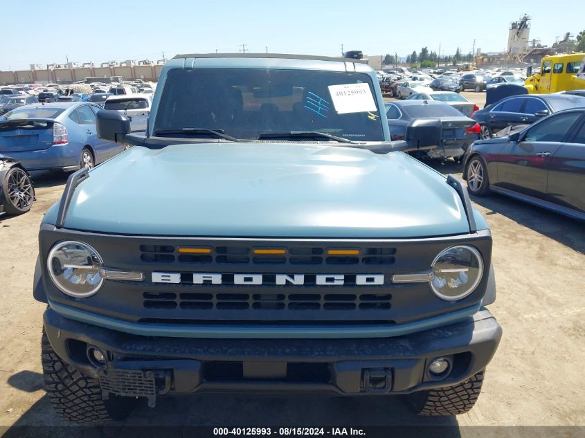 2023 Ford Bronco Black Diamond VIN: 1FMEE5DH5PLB69813 Lot: 40125993