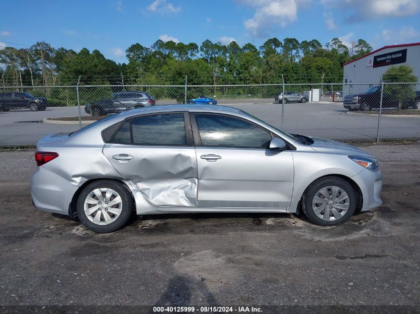 2020 Kia Rio Lx VIN: 3KPA24AD3LE316110 Lot: 40125999