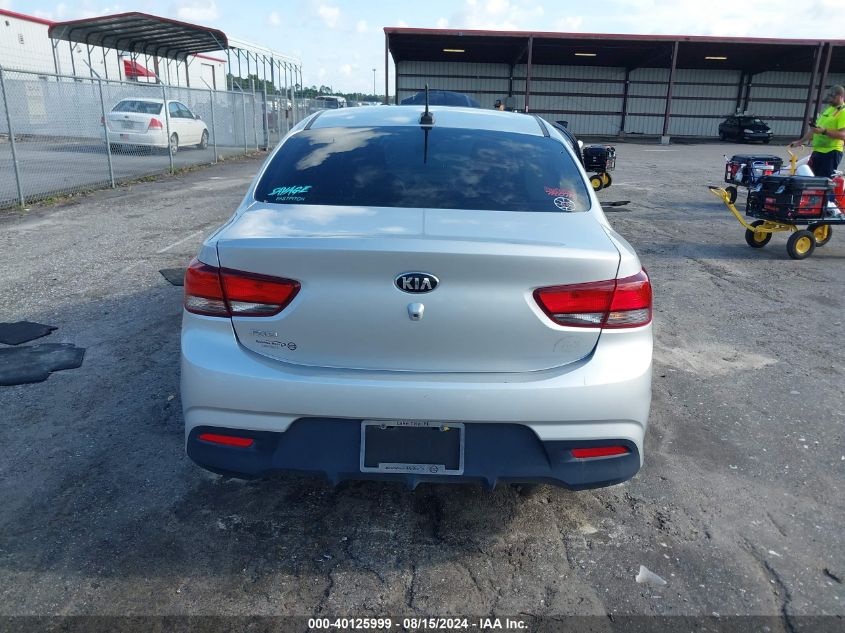 2020 Kia Rio Lx VIN: 3KPA24AD3LE316110 Lot: 40125999