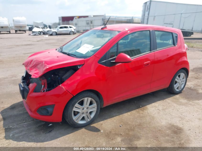 2014 Chevrolet Spark 1Lt Auto VIN: KL8CD6S98EC477239 Lot: 40126003