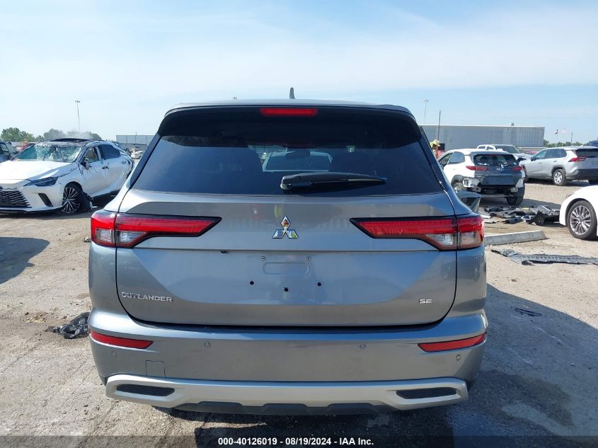 2023 Mitsubishi Outlander Se 2.5 2Wd/Se Black Edition 2Wd/Se Special Edition 2Wd VIN: JA4J3UA81PZ061820 Lot: 40126019