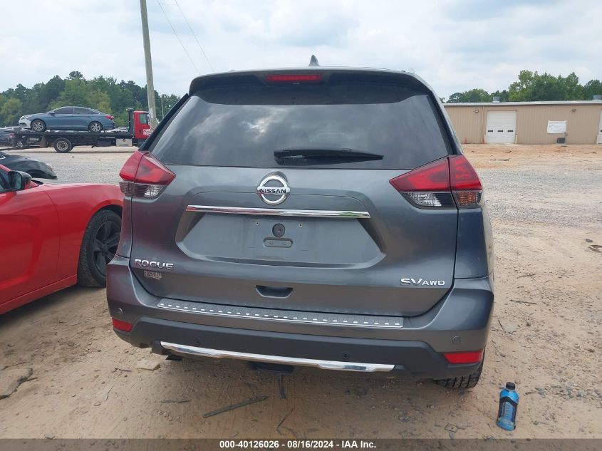 2019 Nissan Rogue Sv VIN: 5N1AT2MV7KC820733 Lot: 40126026