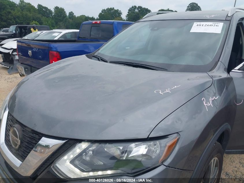 2019 Nissan Rogue Sv VIN: 5N1AT2MV7KC820733 Lot: 40126026