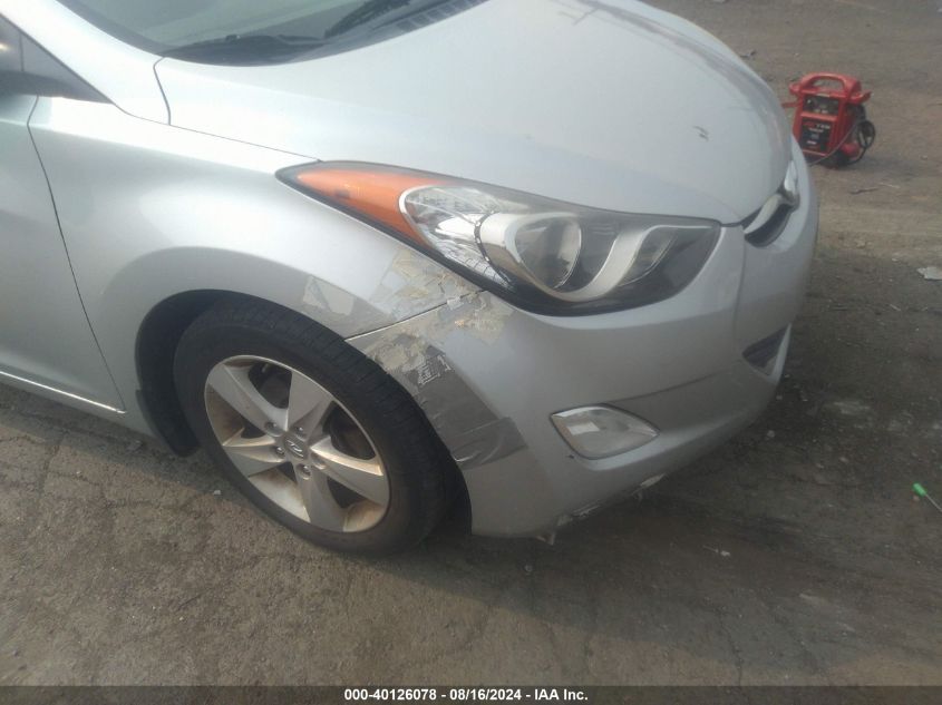 2013 Hyundai Elantra Gls VIN: 5NPDH4AE9DH415290 Lot: 40126078