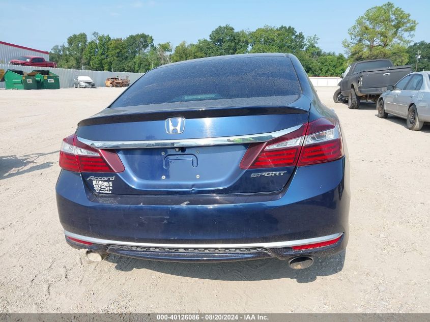 2016 Honda Accord Sport VIN: 1HGCR2F54GA192272 Lot: 40126086