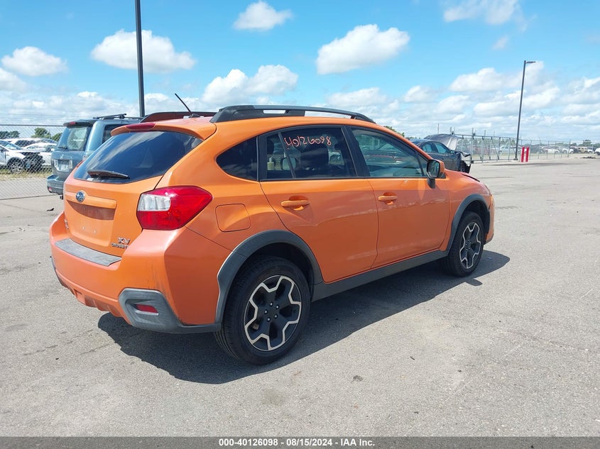 2014 SUBARU XV CROSSTREK 2.0I PREMIUM - JF2GPACC8EH331733