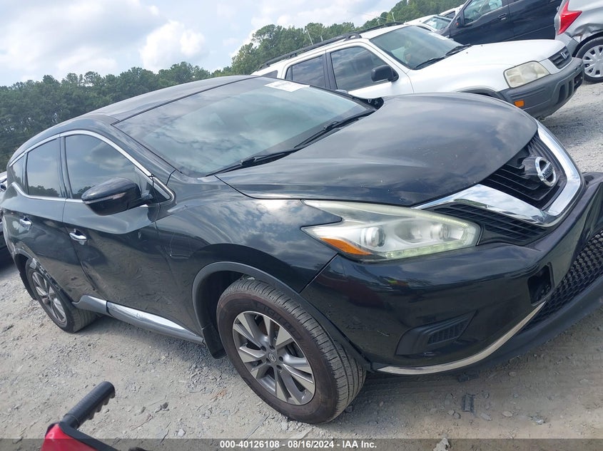 2015 Nissan Murano S VIN: 5N1AZ2MG6FN235880 Lot: 40126108