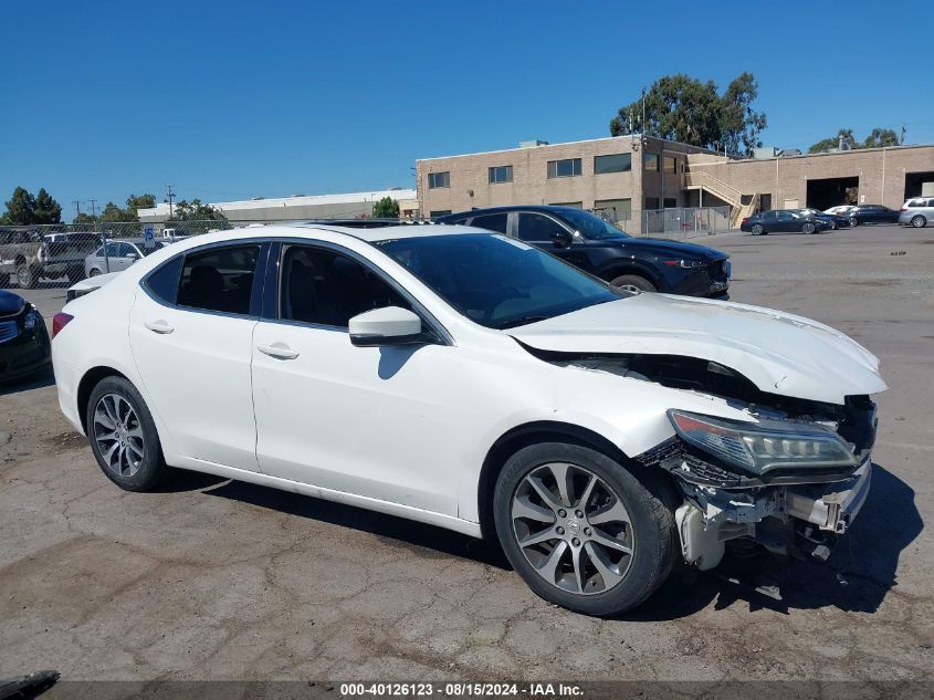 2015 Acura Tlx VIN: 19UUB1F37FA009415 Lot: 40126123