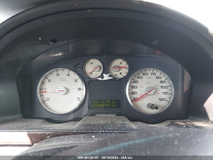 2006 Ford Five Hundred Limited VIN: 1FAHP25166G159283 Lot: 40126187