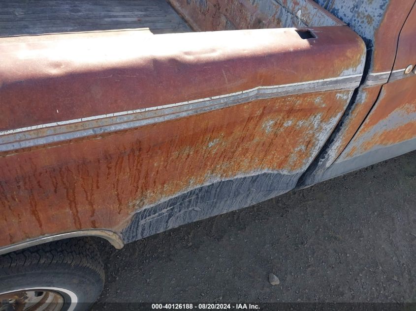 1986 Ford Ranger VIN: 1FTCR11T4GUB71497 Lot: 40126188