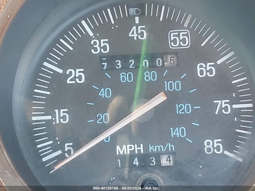 1986 Ford Ranger VIN: 1FTCR11T4GUB71497 Lot: 40126188