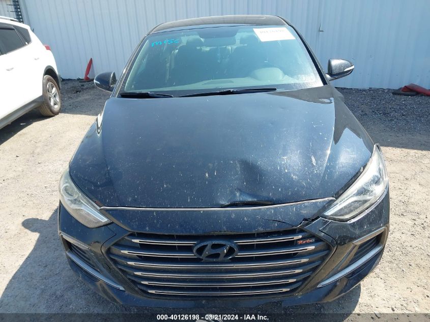 2018 Hyundai Elantra Sport VIN: KMHD04LB1JU450154 Lot: 40126198