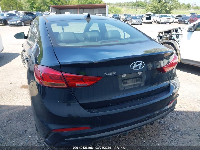 2018 Hyundai Elantra Sport VIN: KMHD04LB1JU450154 Lot: 40126198