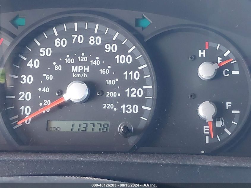 2006 Kia Sorento Ex/Lx VIN: KNDJD733265653545 Lot: 40126203