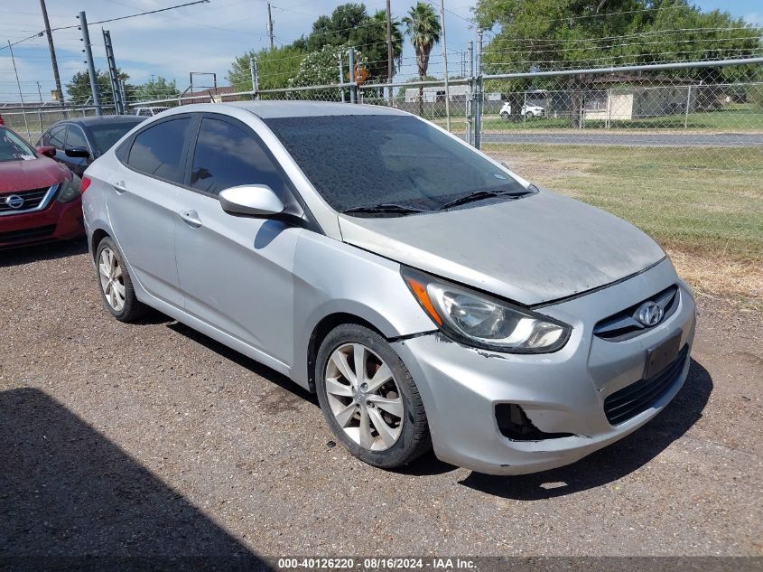 KMHCU4AE3CU053870 2012 Hyundai Accent Gls