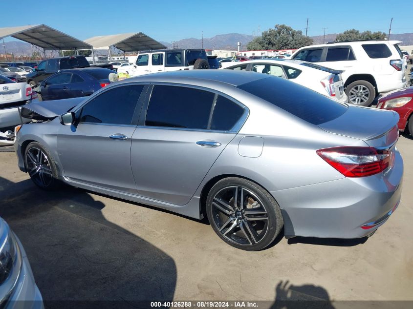 2017 Honda Accord Sport VIN: 1HGCR2F55HA261259 Lot: 40126288