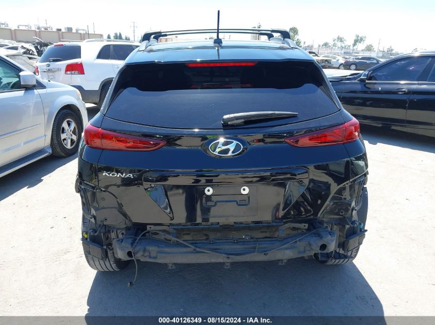 2020 Hyundai Kona Sel VIN: KM8K22AA9LU496981 Lot: 40126349