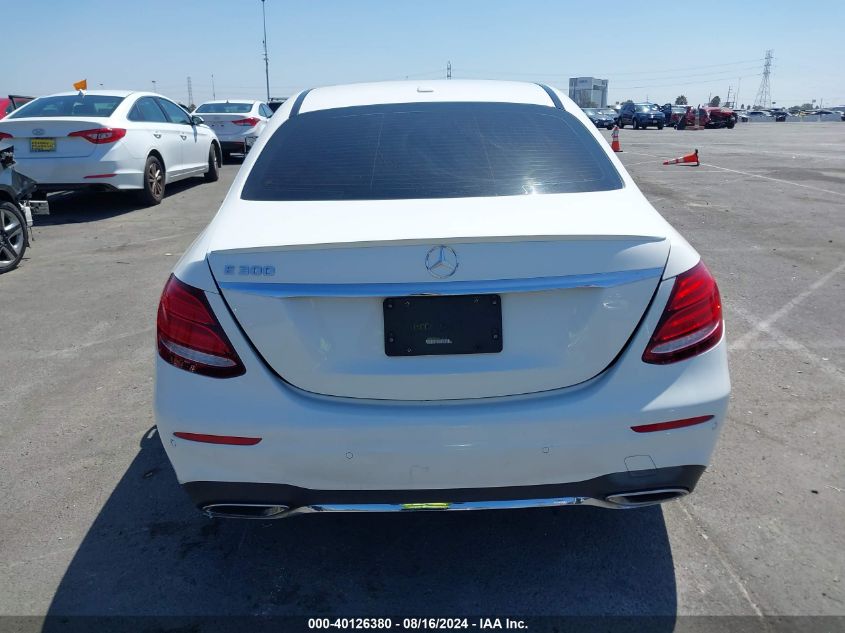 2017 Mercedes-Benz E 300 VIN: WDDZF4JBXHA216186 Lot: 40126380