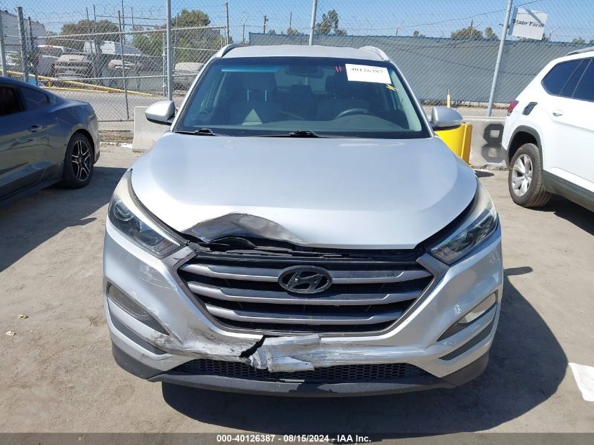 2016 Hyundai Tucson Se VIN: KM8J33A47GU137014 Lot: 40126387