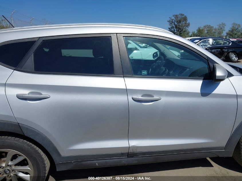 2016 Hyundai Tucson Se VIN: KM8J33A47GU137014 Lot: 40126387