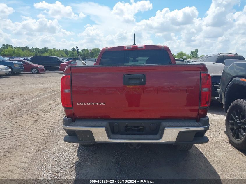 2021 Chevrolet Colorado 2Wd Short Box Wt VIN: 1GCGSBEA8M1111837 Lot: 40126429