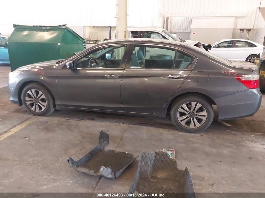 1HGCR2F39DA180189 2013 Honda Accord Lx