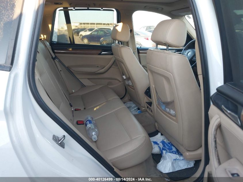 2011 BMW X3 xDrive28I VIN: 5UXWX5C51BL713760 Lot: 40126499