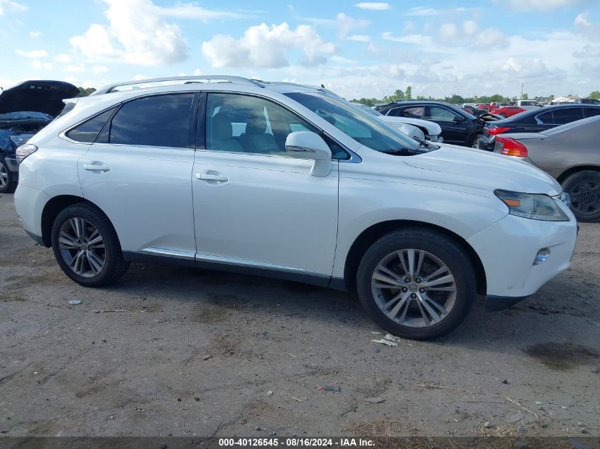 2015 Lexus Rx 350 VIN: 2T2ZK1BA8FC177130 Lot: 40126545