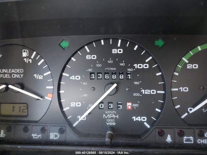 1995 Volkswagen Eurovan Camper/Transporter VIN: WV2EE0700SH002317 Lot: 40126565