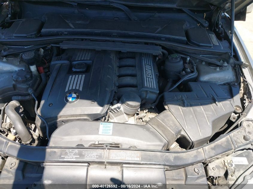 2011 BMW 328I VIN: WBAPH5G52BNM75691 Lot: 40126592