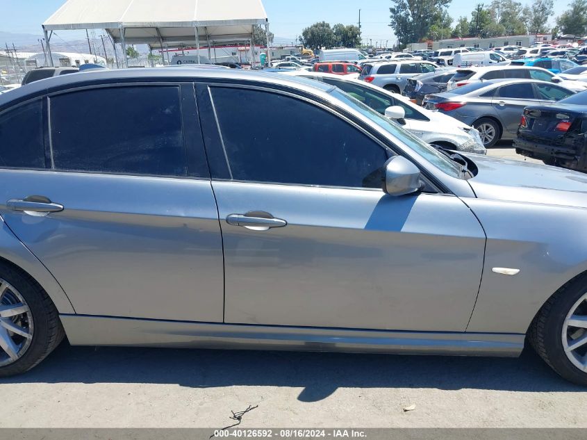 2011 BMW 328I VIN: WBAPH5G52BNM75691 Lot: 40126592