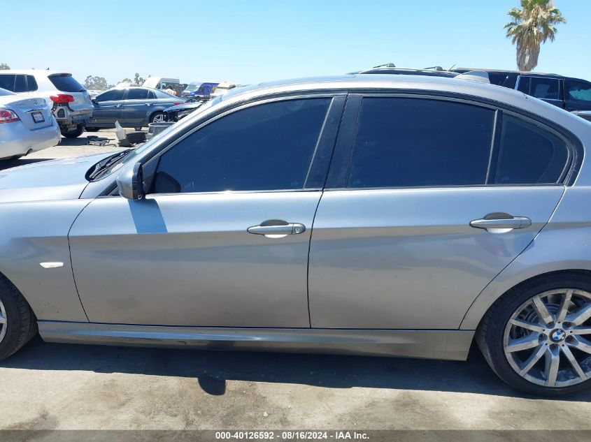 2011 BMW 328I VIN: WBAPH5G52BNM75691 Lot: 40126592