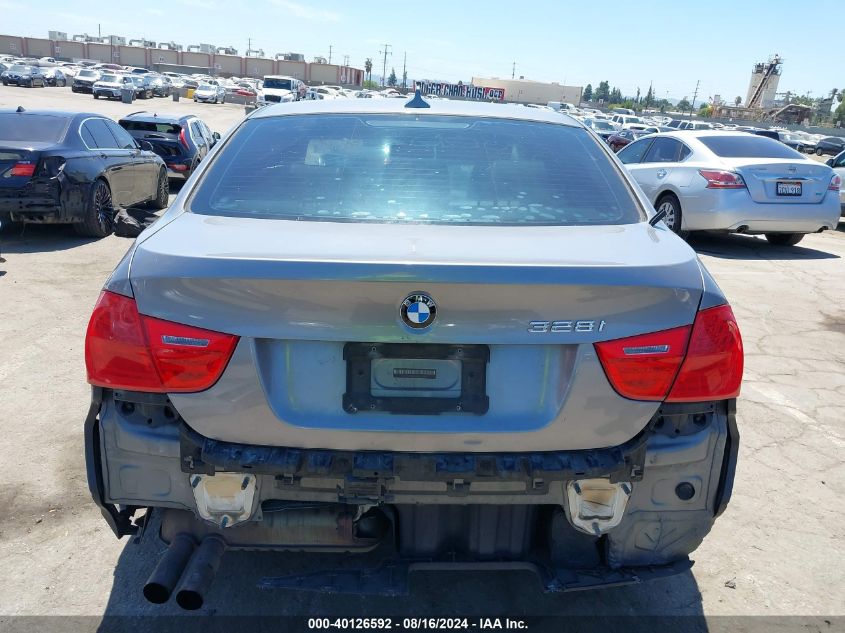 2011 BMW 328I VIN: WBAPH5G52BNM75691 Lot: 40126592