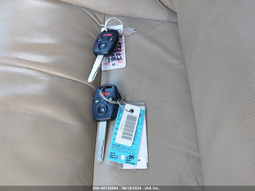 2010 Honda Accord 3.5 Ex-L VIN: 1HGCP3F8XAA019403 Lot: 40126594