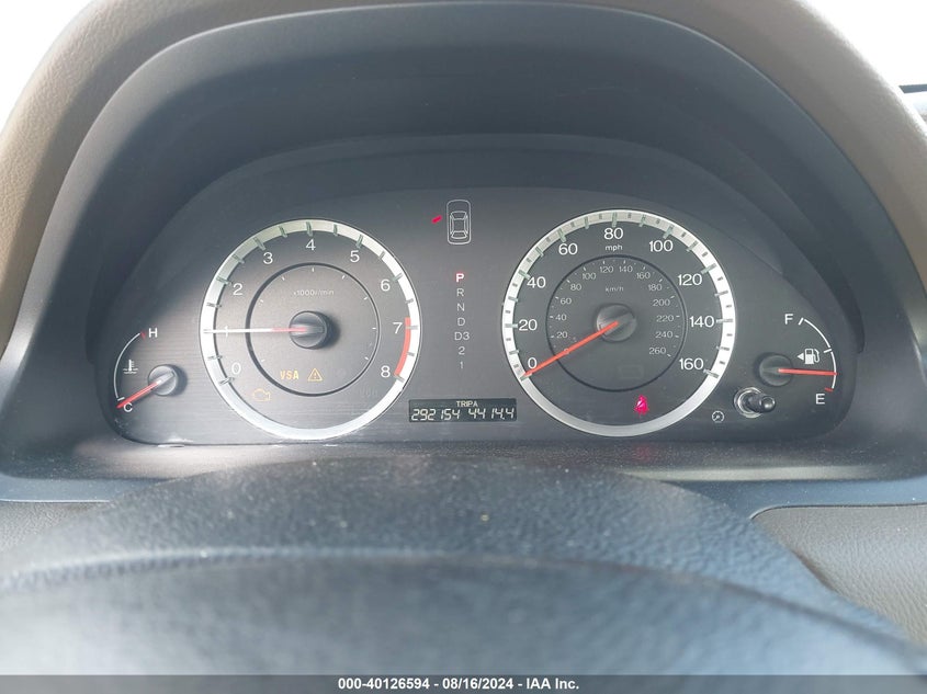 2010 Honda Accord 3.5 Ex-L VIN: 1HGCP3F8XAA019403 Lot: 40126594