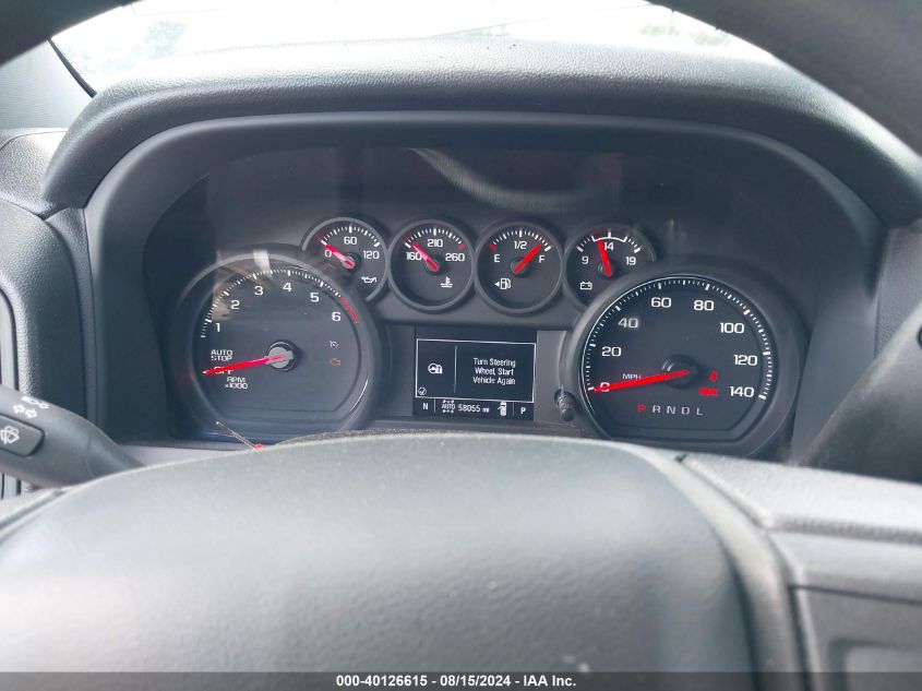 2022 Chevrolet Silverado 1500 4Wd Double Cab Standard Bed Custom VIN: 1GCRDBEK8NZ509693 Lot: 40126615