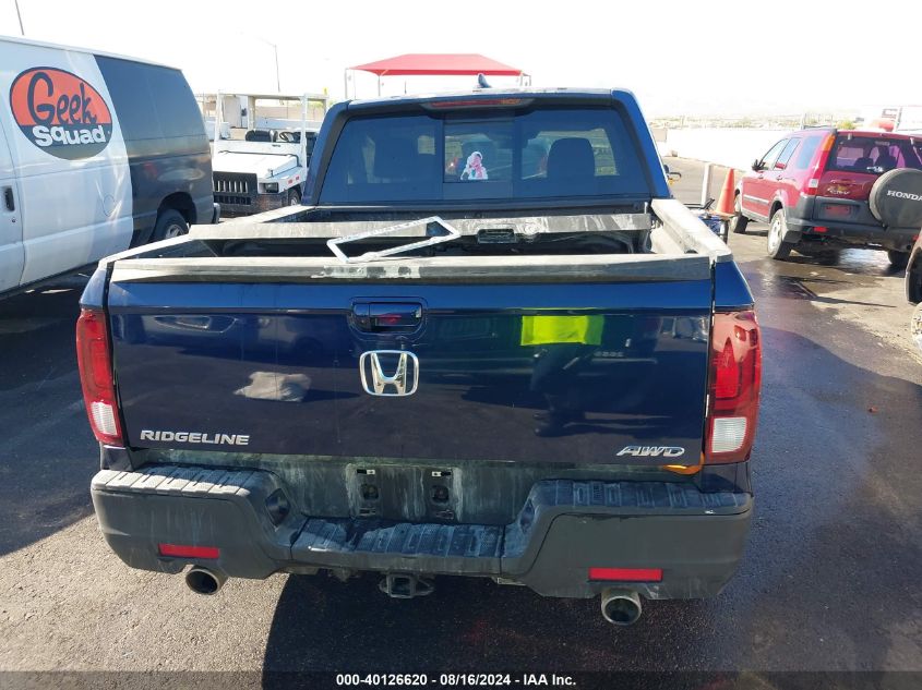 2023 Honda Ridgeline Rtl VIN: 5FPYK3F54PB034947 Lot: 40126620