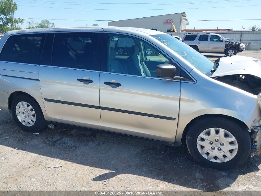 2007 Honda Odyssey Lx VIN: 5FNRL38217B034031 Lot: 40126625