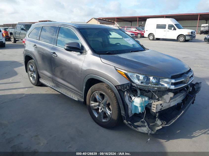 5TDYZRFH9JS265394 2018 TOYOTA HIGHLANDER - Image 1